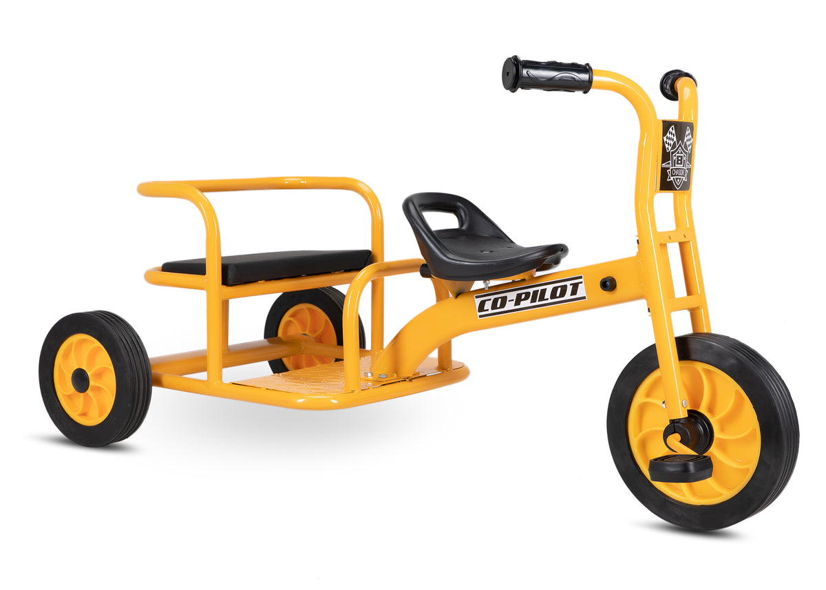 Italtrike Yellow Tricycle, 1 seat - FREE SHIPPING