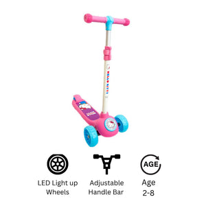 Sanrio Hello Kitty x Chaser Tri-City Scooter for Girls (YX-S111) -Pink