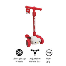 Load image into Gallery viewer, Sanrio Hello Kitty x Chaser Kids Scooter for Girls Folding in Red (HY-01A)