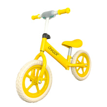 Load image into Gallery viewer, Chaser Racer Balance Bike 12&quot; Straight and Curve Frame Balance Bike (EJK-07) in Yellow (S)