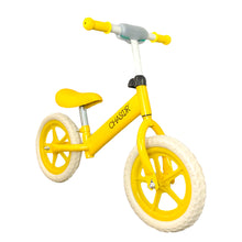 Load image into Gallery viewer, Chaser Racer Balance Bike 12&quot; Straight and Curve Frame Balance Bike (EJK-07) in Yellow (S)