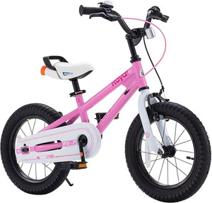 RoyalBaby Freestyle 7.0 Kids Bike 12" for 2-5 Years Old (12B-GP) in Pink