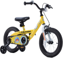 Load image into Gallery viewer, RoyalBaby Chipmunk Kids Bike 12&quot; Yellow for 2-5 Years Old Chipmunk Submarine Bike