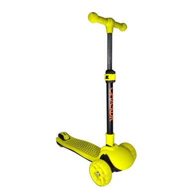 Chaser Pop Dots Folding Scooter (5939)-Lime Green