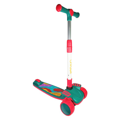 Chaser Rainbow Blast Folding Scooter (S808)- Teal Green