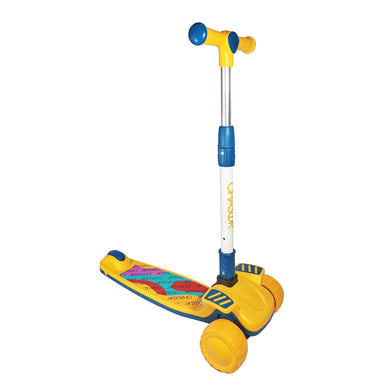 Chaser Rainbow Blast Folding Scooter (S808)- Yellow