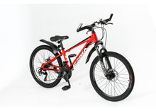 Load image into Gallery viewer, RoyalBaby RoyAlloy Mountain Bike 24&quot; 21-S(24-25)-Red